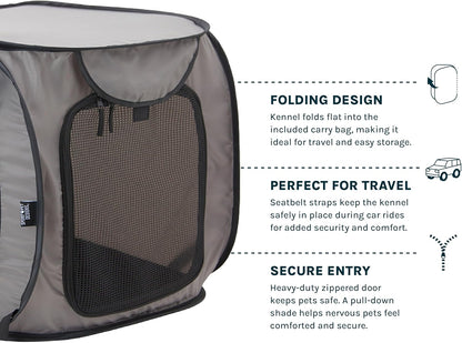 Large Pop Open Kennel, Portable Cat Cage Kennel, Waterproof Pet Bed, Carrier Collection