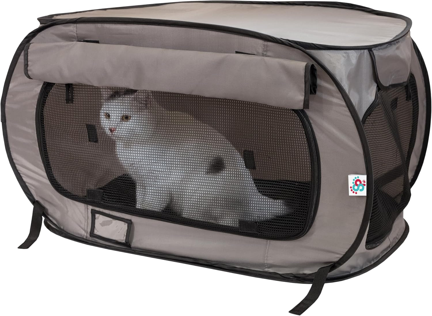 Large Pop Open Kennel, Portable Cat Cage Kennel, Waterproof Pet Bed, Carrier Collection