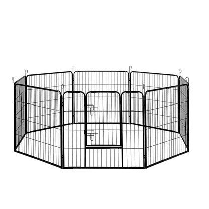 I.Pet Pet Dog Playpen Enclosure 8 Panel Cage 32" Puppy Exercise Fence Playpen XL