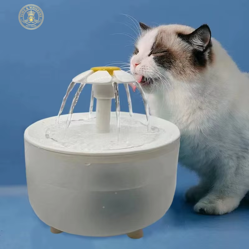 Pets Water Fountain Auto Filter USB Electric Mute Cat Drinker Bowl 1200Ml Recirculate Filtring Drinker for Cats Water Dispenser