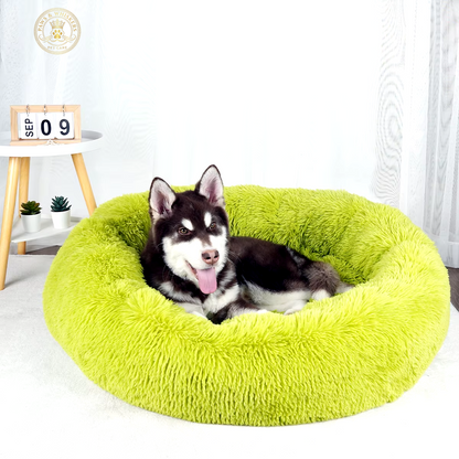 Plush Dog Bed Large Beds for Dogs Washable Medium Small Basket Accessorys Pet Furniture Fluffy Sofa Puppy Kennel Accessories Mat