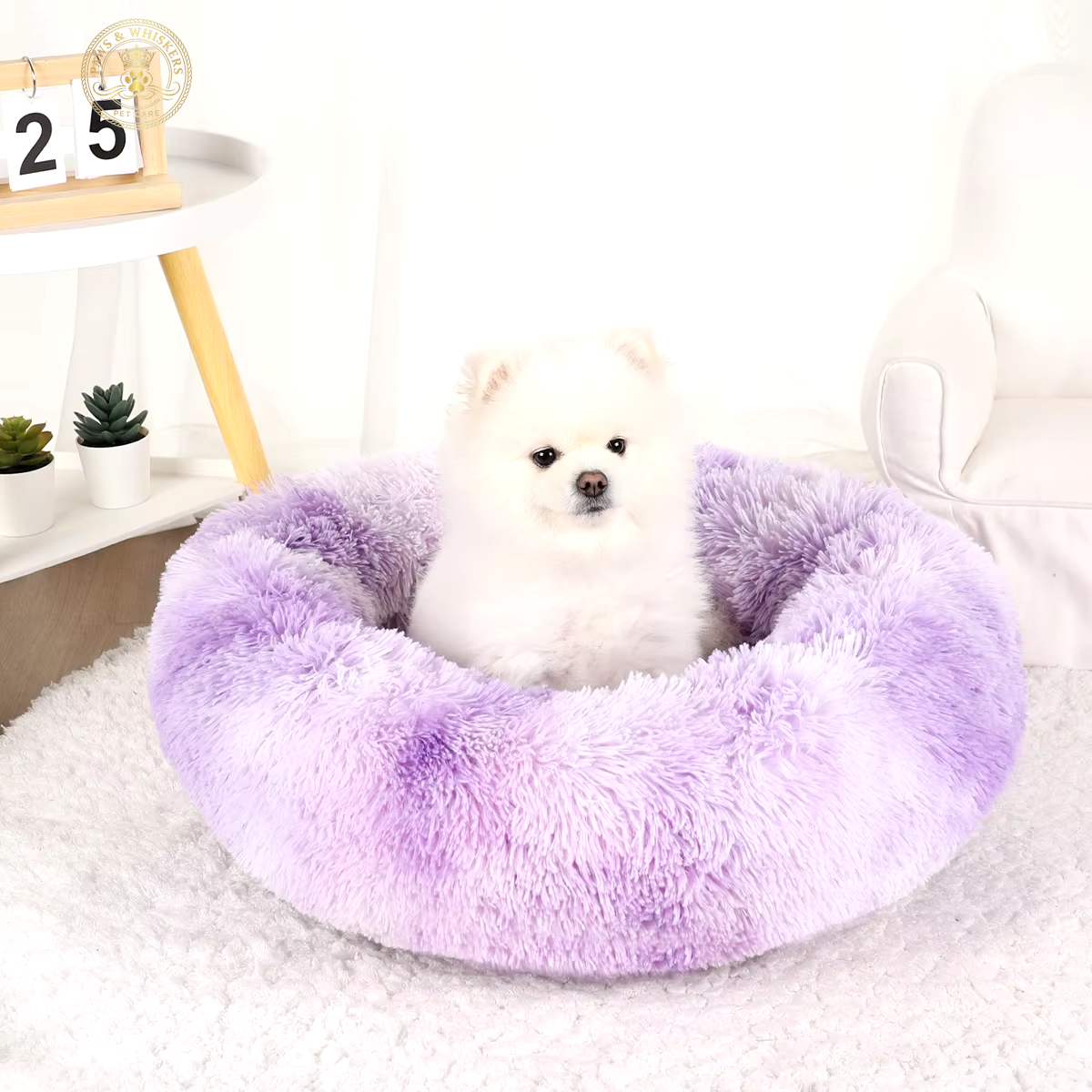 Plush Dog Bed Large Beds for Dogs Washable Medium Small Basket Accessorys Pet Furniture Fluffy Sofa Puppy Kennel Accessories Mat