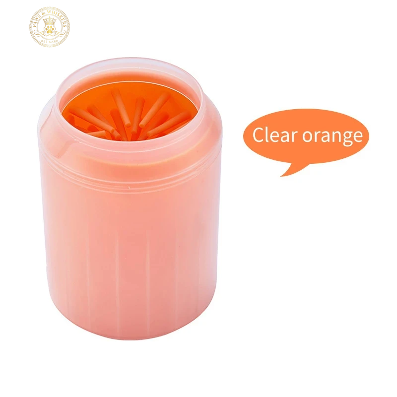 Soft Silicone Material Pet Foot Wash Cup, Cat and Dog Foot Cleaner, Portable Massage, Bath Cleaning Supplies