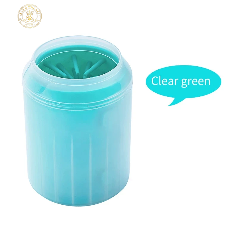 Soft Silicone Material Pet Foot Wash Cup, Cat and Dog Foot Cleaner, Portable Massage, Bath Cleaning Supplies