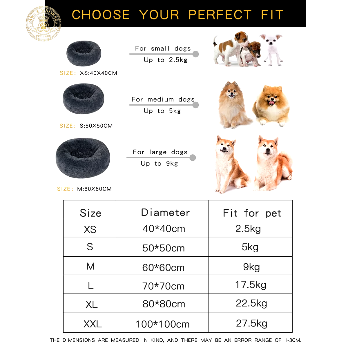 Plush Dog Bed Large Beds for Dogs Washable Medium Small Basket Accessorys Pet Furniture Fluffy Sofa Puppy Kennel Accessories Mat