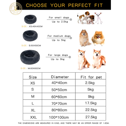 Plush Dog Bed Large Beds for Dogs Washable Medium Small Basket Accessorys Pet Furniture Fluffy Sofa Puppy Kennel Accessories Mat