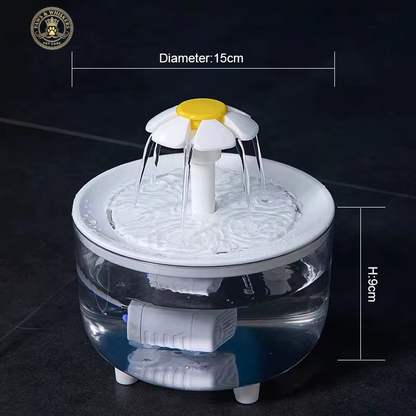 Pets Water Fountain Auto Filter USB Electric Mute Cat Drinker Bowl 1200Ml Recirculate Filtring Drinker for Cats Water Dispenser